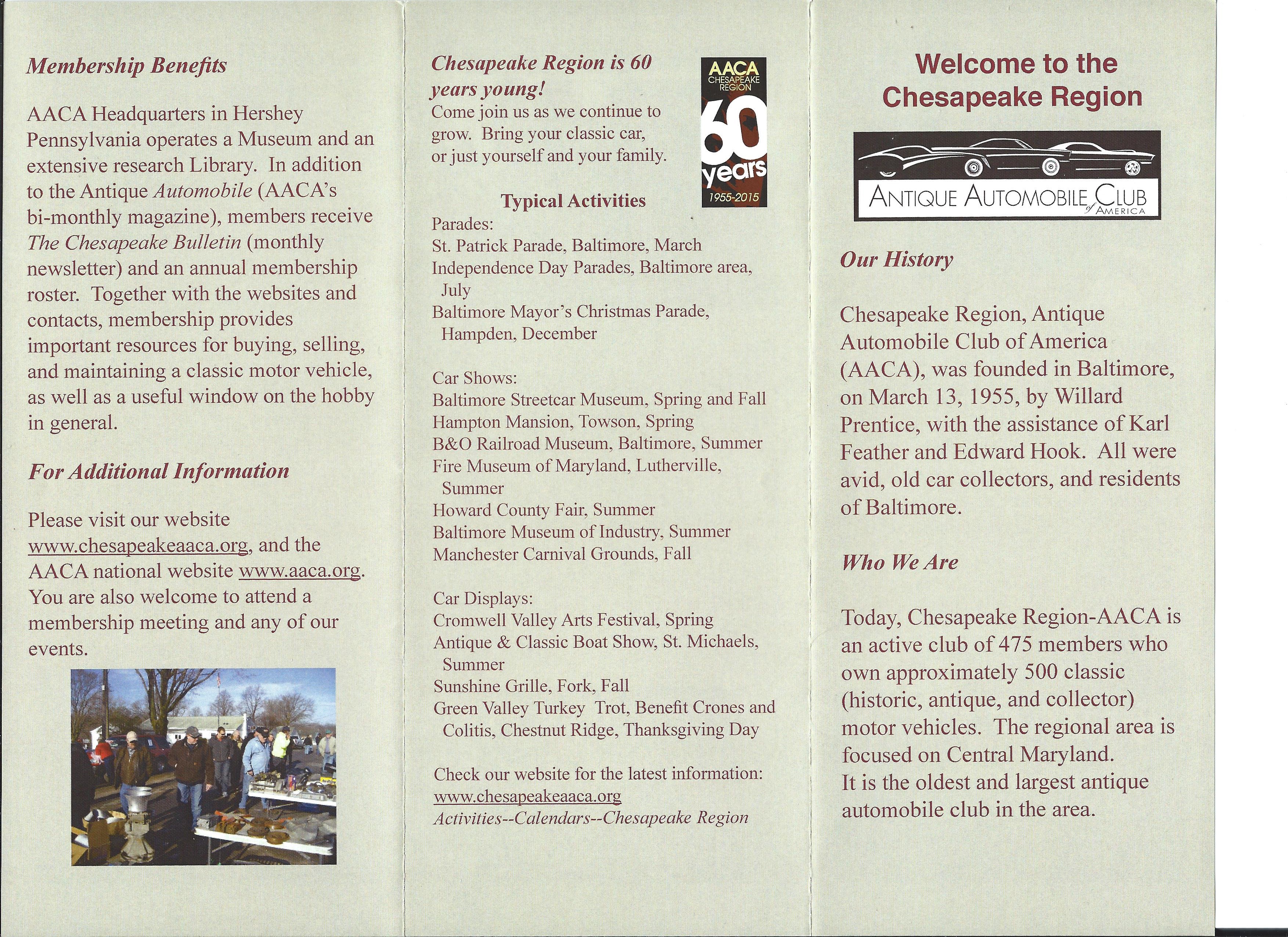 Informational Brochure - Page 1